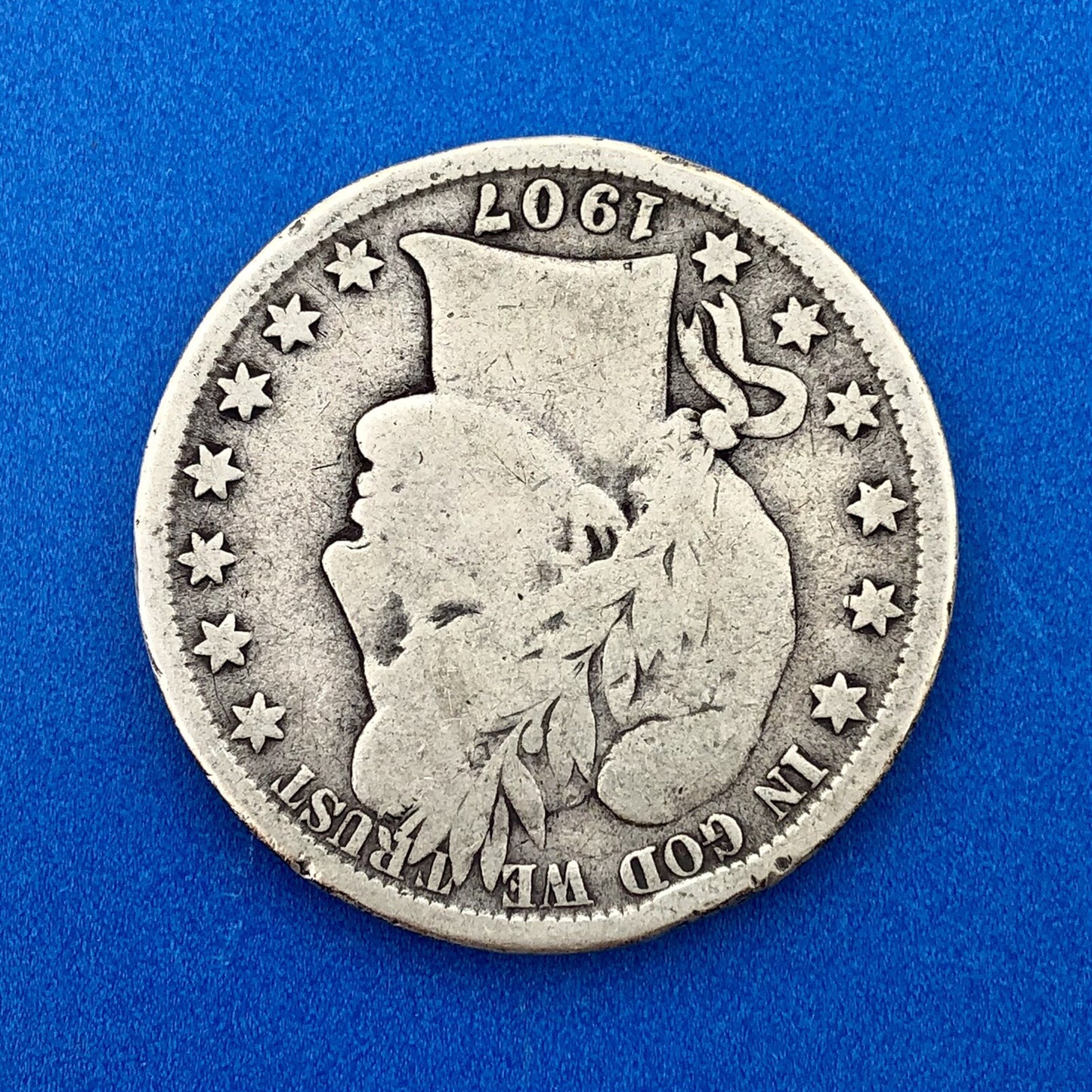 1907 O Silver Barber Half Dollar Better Key Date Rare Scarce New Orleans Coin