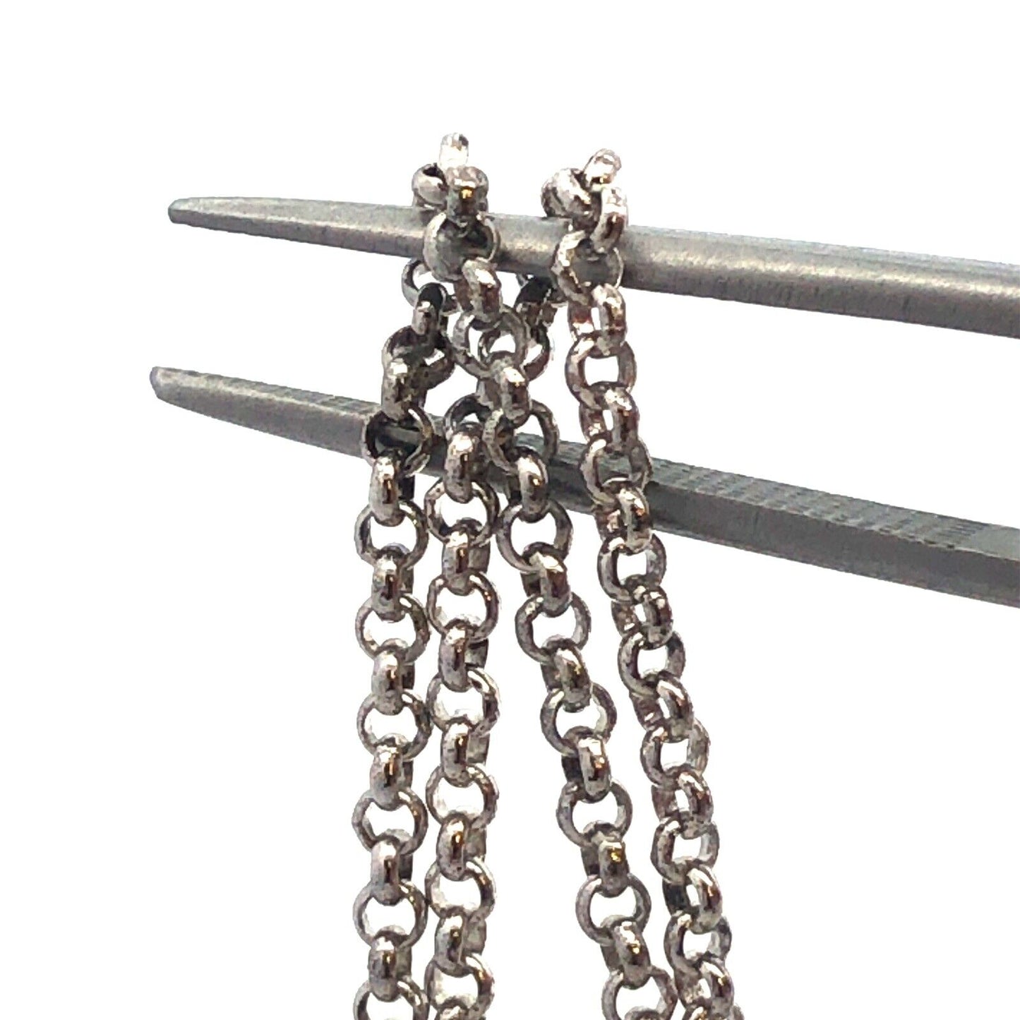 Designer 925 Sterling Silver Round Cubic Zirconia Statement Pendant Necklace