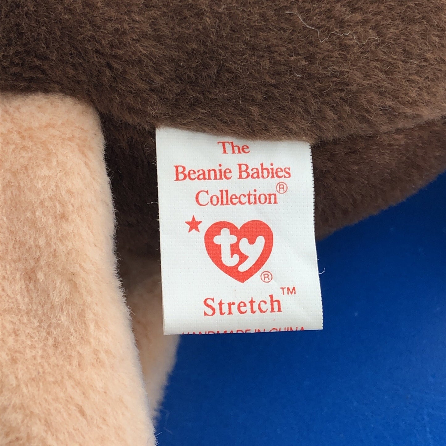 1997 TY Beanie Baby Stretch The Ostrich Near Mint Condition Retired Error- 4182