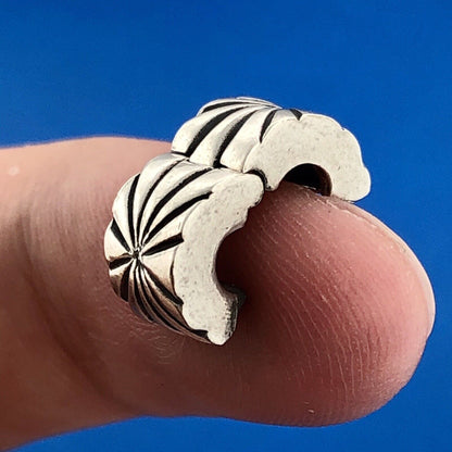 Authentic PANDORA 790210 Sterling Silver 925 Sunburst Retired Clip Charm