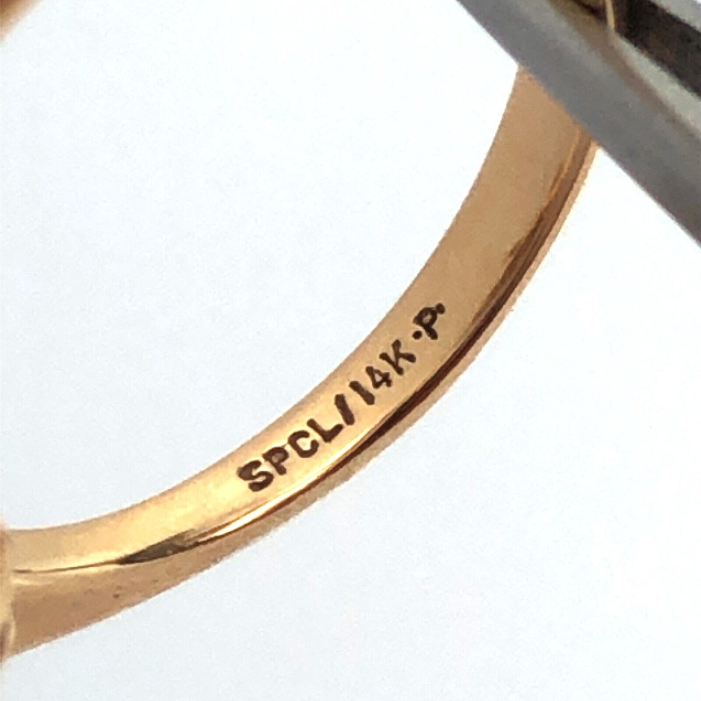 Designer 14K Yellow Gold Diamond Ruby Accent Starburst Snowflake Cocktail Ring