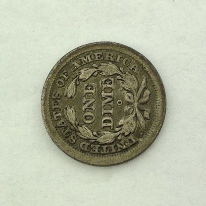 1841 O Seated Liberty Silver Dime No Motto Better Rare New Orleans Mint Coin
