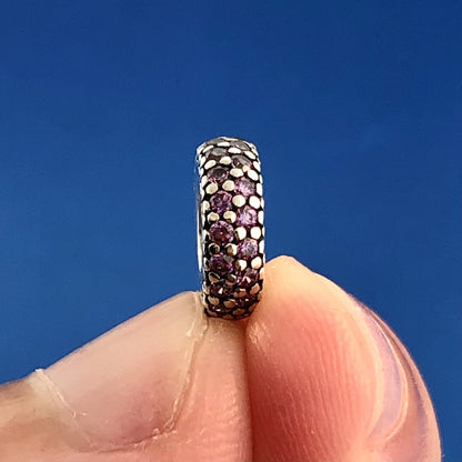 Authentic PANDORA 791359PCZ Sterling Silver 925 Pink CZ Inspiration Within Charm