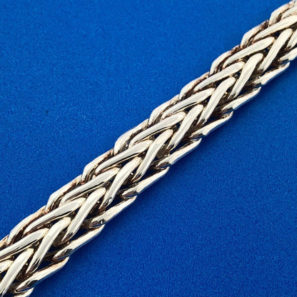 Atasay Kuyamculuk AK 925 Sterling Silver Black Onyx Reversible Link Bracelet