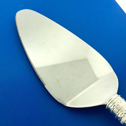 Designer Vera Wang Silver Plate Wedgewood With Love Pie Cake Pastry Knife Server