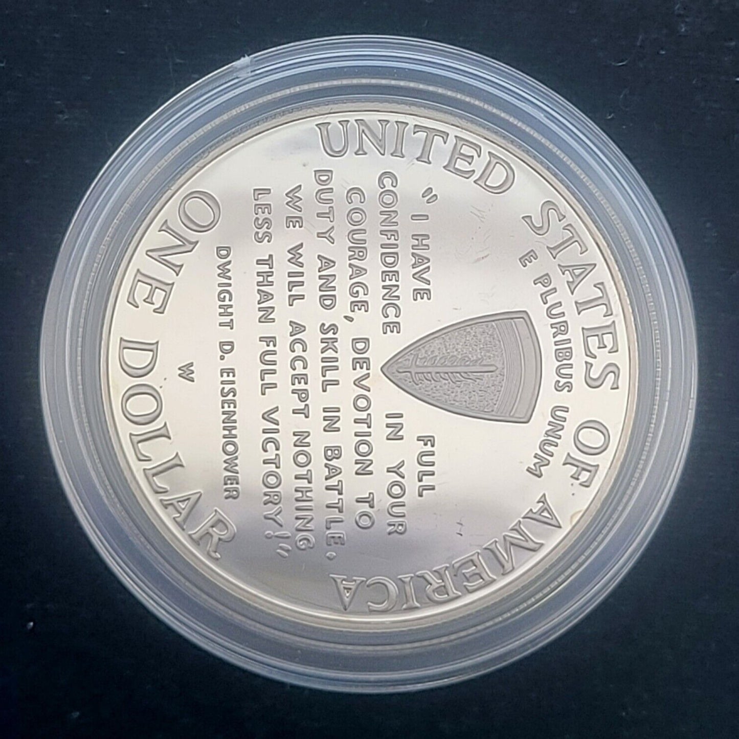 1991-1995 WWII 50th Anniversary Two Coin .900 Silver Proof Commemorative Set