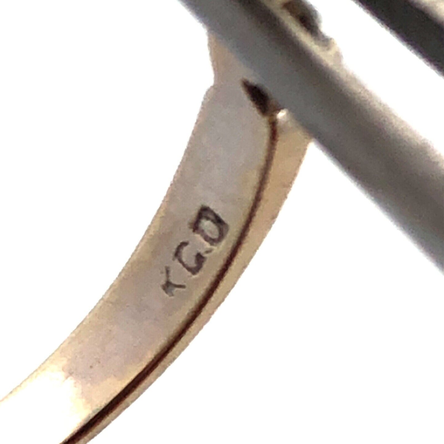 Designer KCO 14K White Gold Round Diamond Wave Wedding Anniversary Band Ring