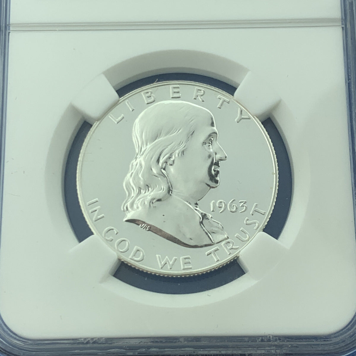 1963 Franklin Silver Proof Half Dollar 50c $.50 Better Key Philadelphia NGC PF67
