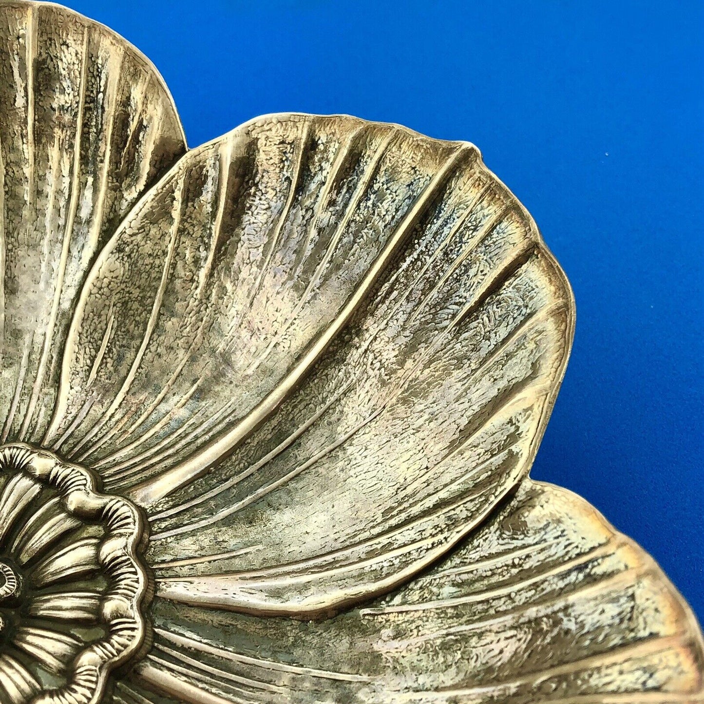 Gianmaria Buccellati Flower Sterling Silver Grosse Schale Narzisse Candy Bowl