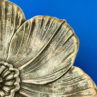 Gianmaria Buccellati Flower Sterling Silver Grosse Schale Narzisse Candy Bowl