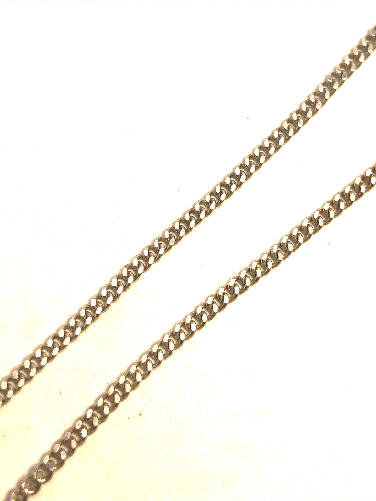 Designer P. Lux 925 Sterling Silver Scroll Detail Cross Pendant & Chain Necklace