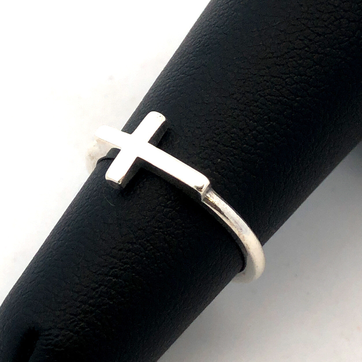 Designer James Avery 925 Sterling Silver Horizon Cross Ring