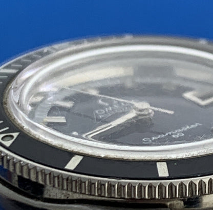 Omega Ladies Divers Seamaster 60 27mm Bakelite Bezel Rare Vintage Watch