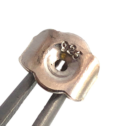 925 Sterling Silver Solitaire Oval Tanzanite Every Day Stud Earrings