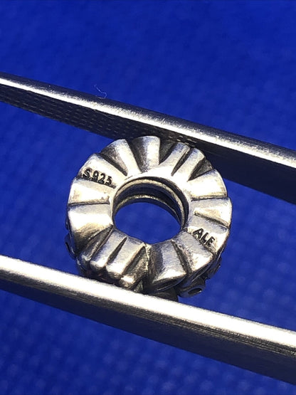 Authentic PANDORA 791224CFP Sparkling Twice As Nice Flower Bead Retired Charm
