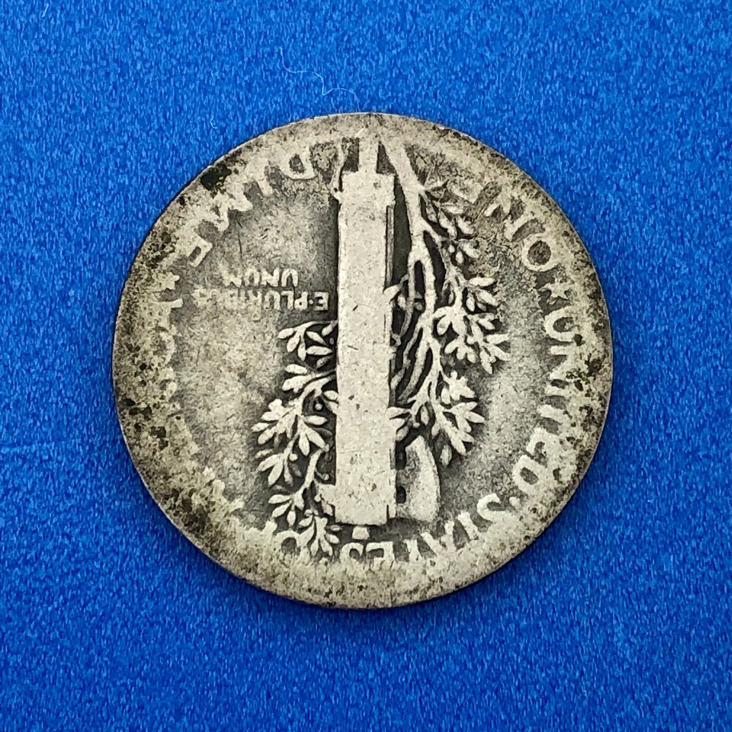 1921 P United States 90% Silver Mercury Dime Key Date Scarce Philadelphia Coin