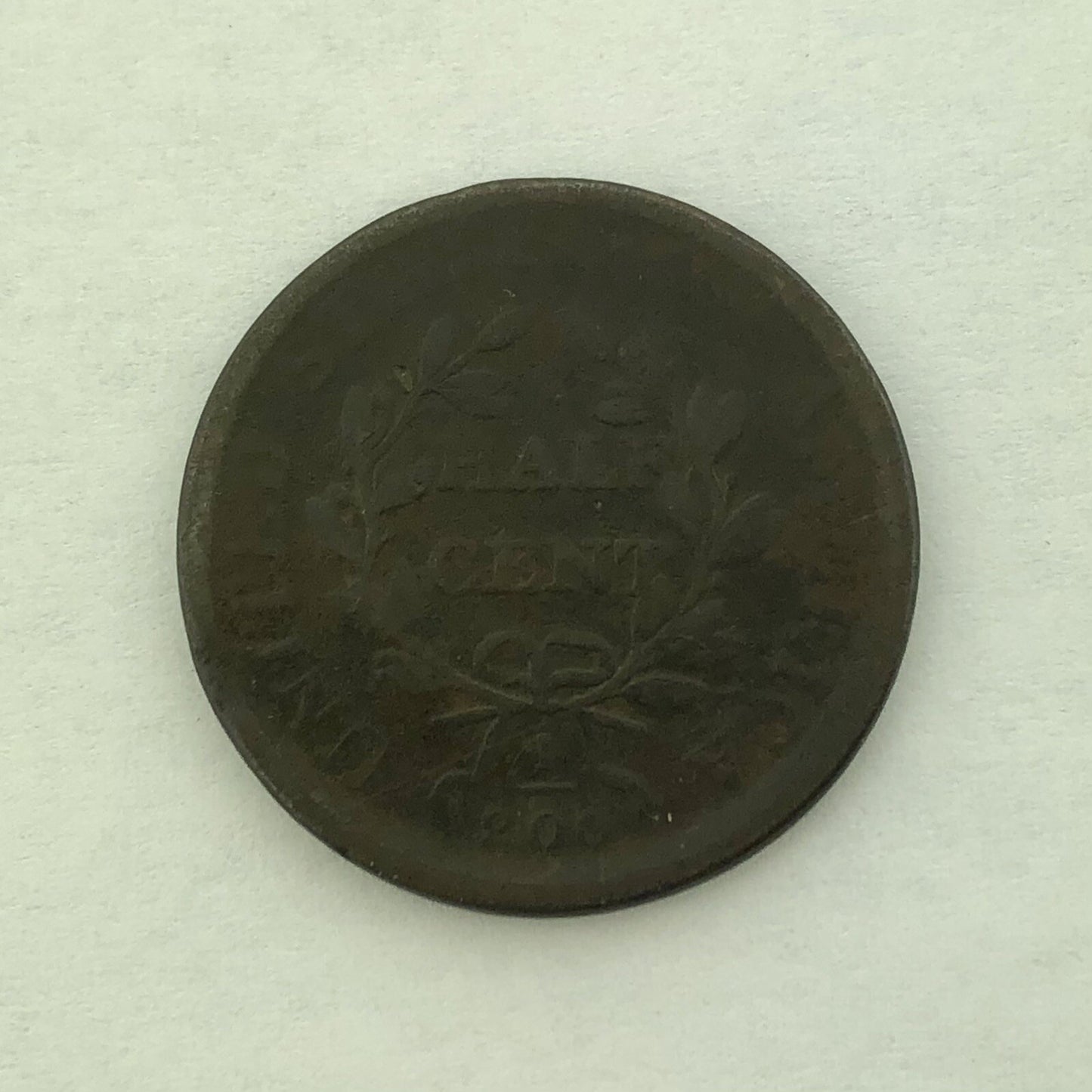 1808 Draped Bust Half Cent 1/2c Better Philadelphia Early American Copper Coin