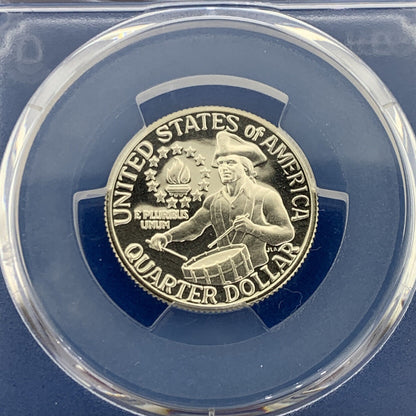 1976 S $1 Eisenhower 50c Kennedy 25c Washington PR70 DCAM PCGS Silver 3 Coin Set