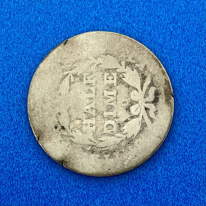 1839 O Seated Liberty Silver Half Dime Type 2 Better Key Rare New Orleans Coin