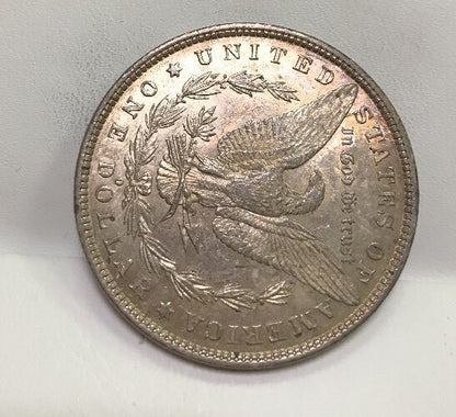 1881 O Silver Morgan Dollar U.S Coinage Key Better Date New Orleans Mint Toned