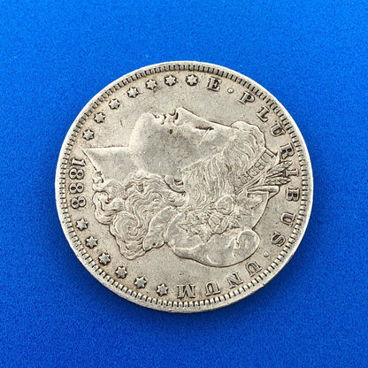 1888 O Morgan Silver Dollar $1 Better Rare Key New Orleans Mint Coin XF
