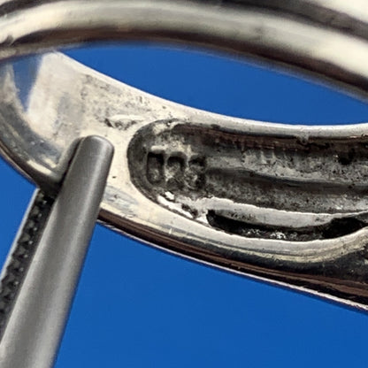 Stunning Sterling Silver 925 Wrapped Tulip Flower Floral Nature Ring Size 7.5