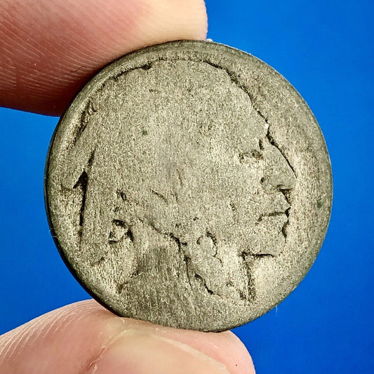1913 D Indian Head Buffalo Nickel Type 2 Better Key Scarce Denver Mint Coin