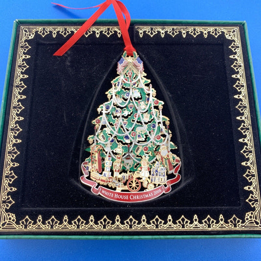 2008 White House Historical Association Harrison Era Tree Christmas Ornament