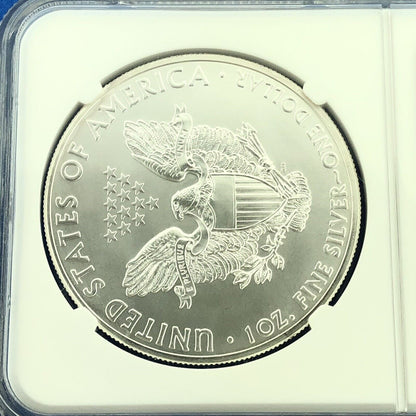 2013 W Silver Eagle 999 Fine Silver NGC MS 70 West Point Label Early Release