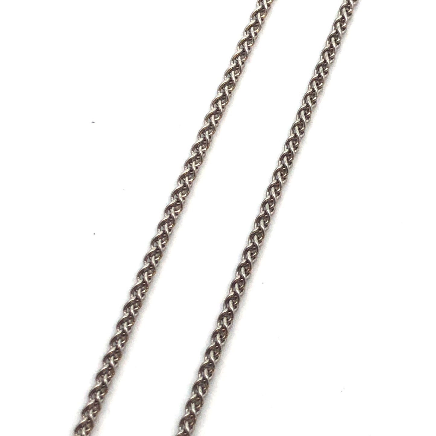 Designer 14K White Gold Pear Garnet Diamond Halo Drop Pendant Necklace