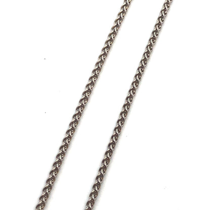 Designer 14K White Gold Pear Garnet Diamond Halo Drop Pendant Necklace