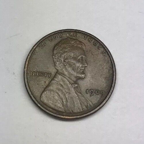 1909 VDB Lincoln Cent 1c Wheat Penny First Year of Series Key Philadelphia Coin