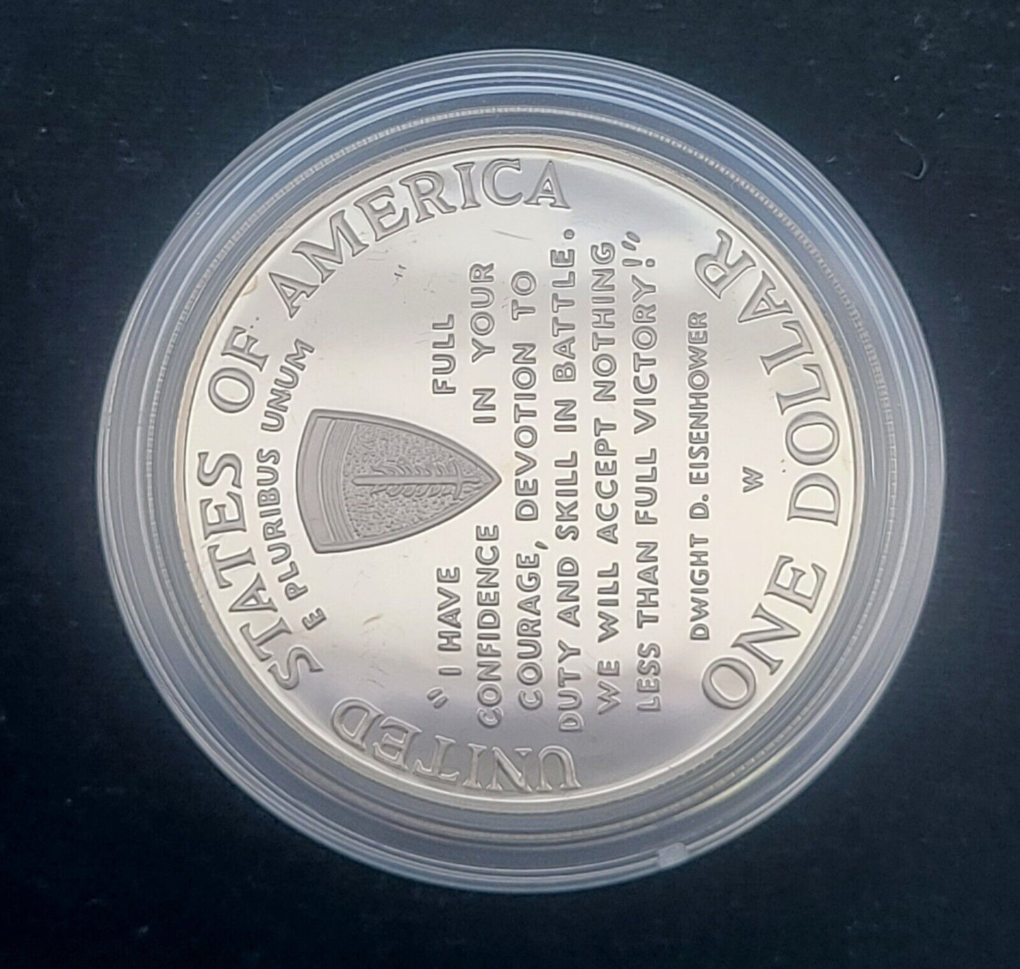 1991-1995 WWII 50th Anniversary Two Coin .900 Silver Proof Commemorative Set