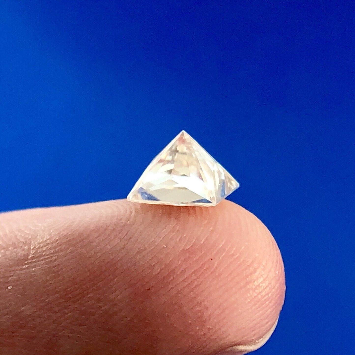 GIA Certified Square Modified Brilliant Synthetic Moissanite .98 Carat Weight