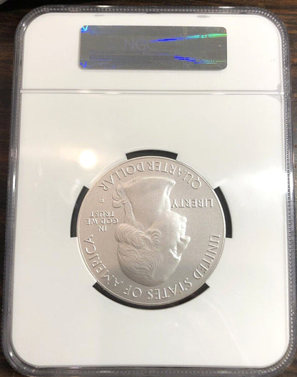 NGC 2014 P Arches Utah SP 70 America The Beautiful ATB 25C 5oz Silver Coin