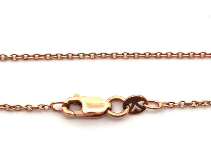 LeVian 14K Rose Gold Chocolate Vanilla Diamond Teardrop Pendant Necklace