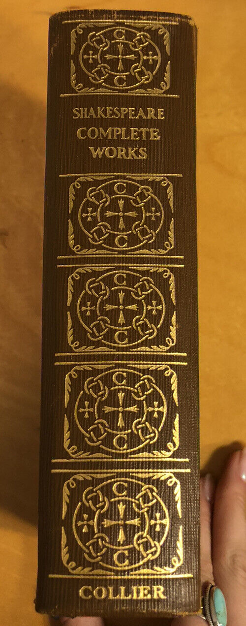1925 William Shakespeare Complete Works P. F. Collier & Son Corporation Book