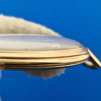 Elgin De Luxe 10k GF Open Face Grade 542 17j Model 5 Pocket Watch Not Running