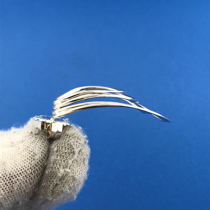 Stunning RLM Studio Sterling Silver 925 Expanding Multi Circle Stud Earrings