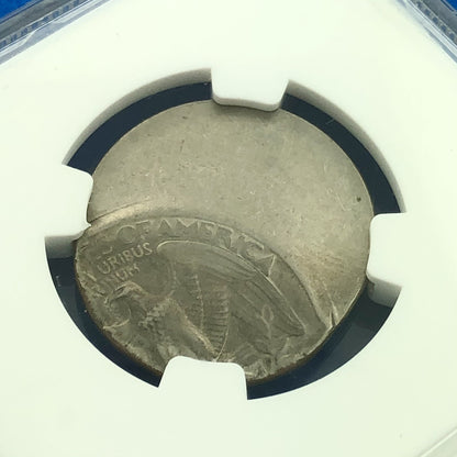 1983 P Washington Clad Quarter Mint Error Struck 50% Off Center NGC MS62