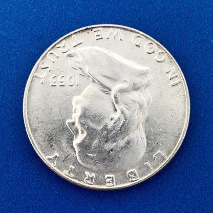 1953 D Franklin Silver Half Dollar Better Key Rare Denver Mint Coin