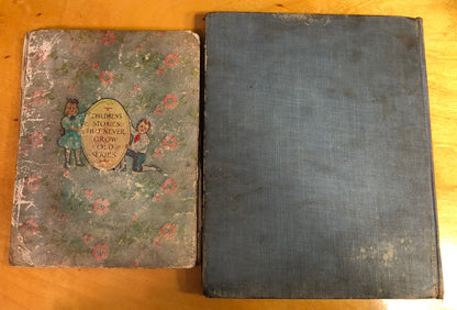 1882-early 1900's Lot of Six Antique Children Books As Is