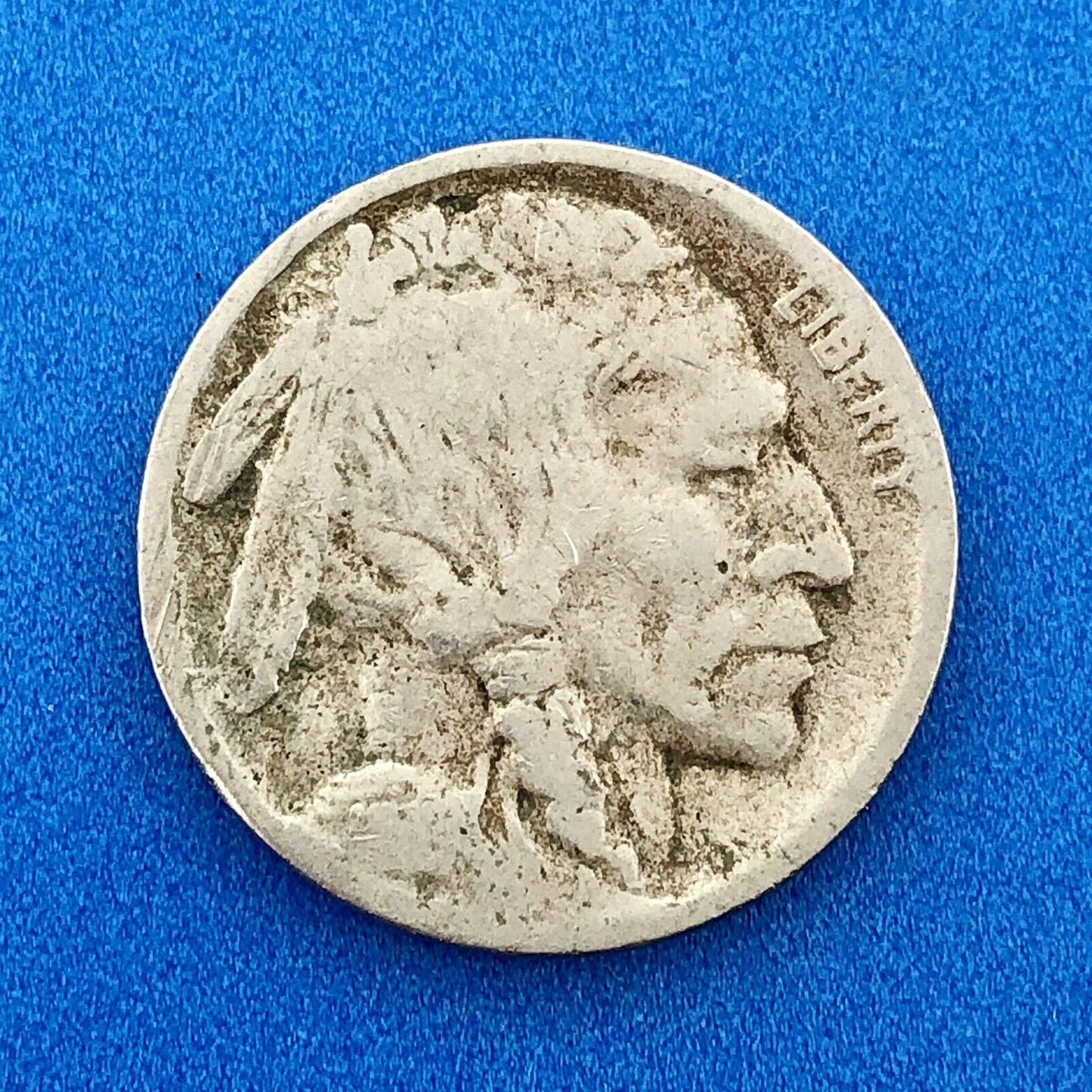 1916 D Indian Head Buffalo Nickel Better Key Scarce Denver Mint Coin