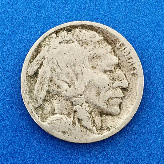 1916 D Indian Head Buffalo Nickel Better Key Scarce Denver Mint Coin