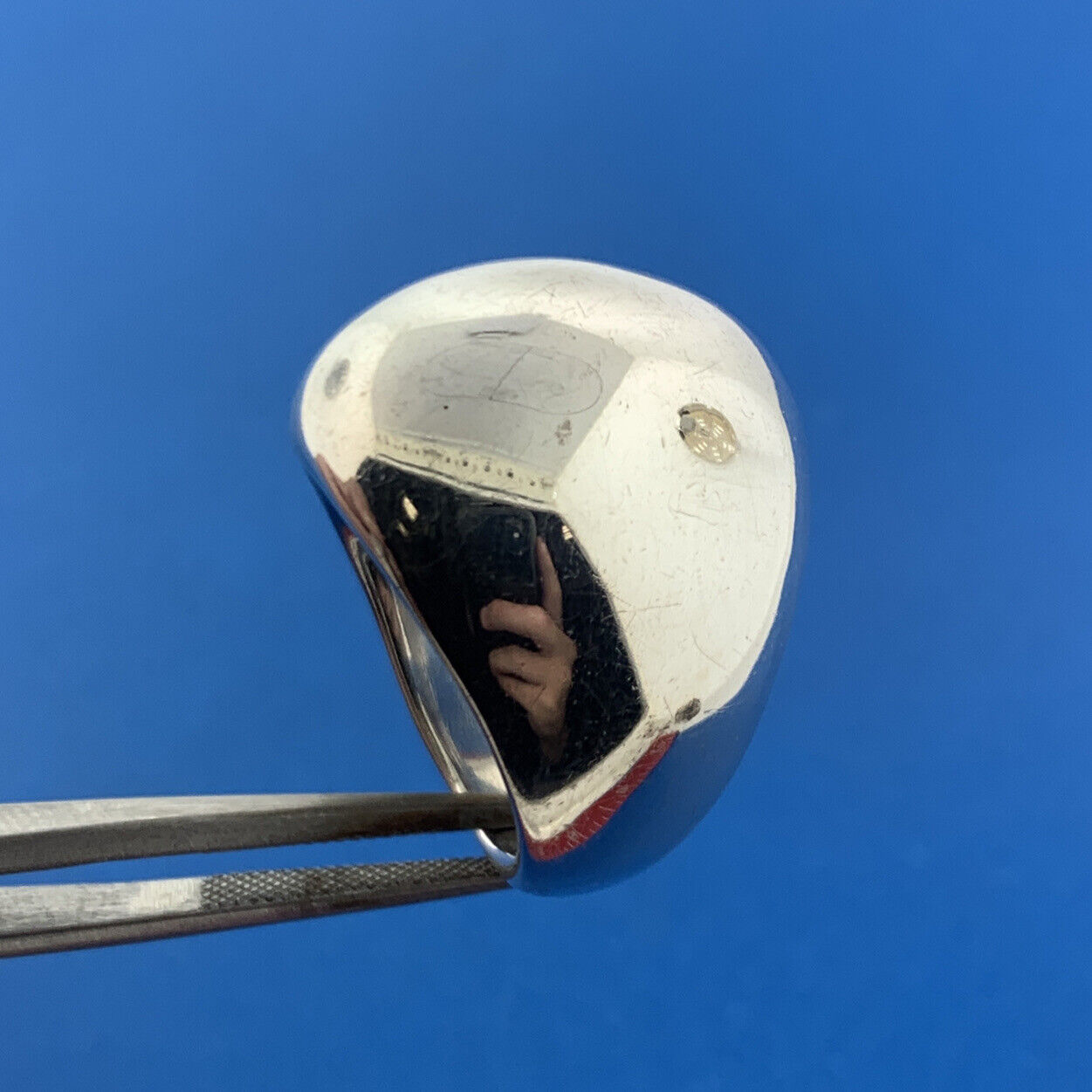 Designer 925 Sterling Silver High Polished Smooth Dome Statement Ring