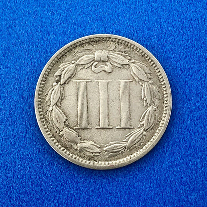1873 P Nickel Three Cent Piece 3c Better Key Rare Scarce Philadelphia Coin