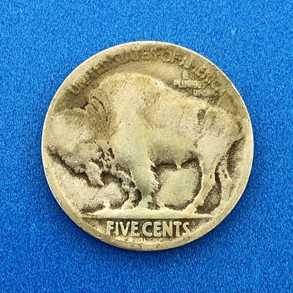 1918 D Indian Head Buffalo Nickel Better Key Scarce Denver Mint Coin