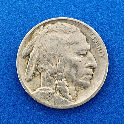 1918 P Indian Head Buffalo Nickel Better Key Scarce Philadelphia Mint Coin