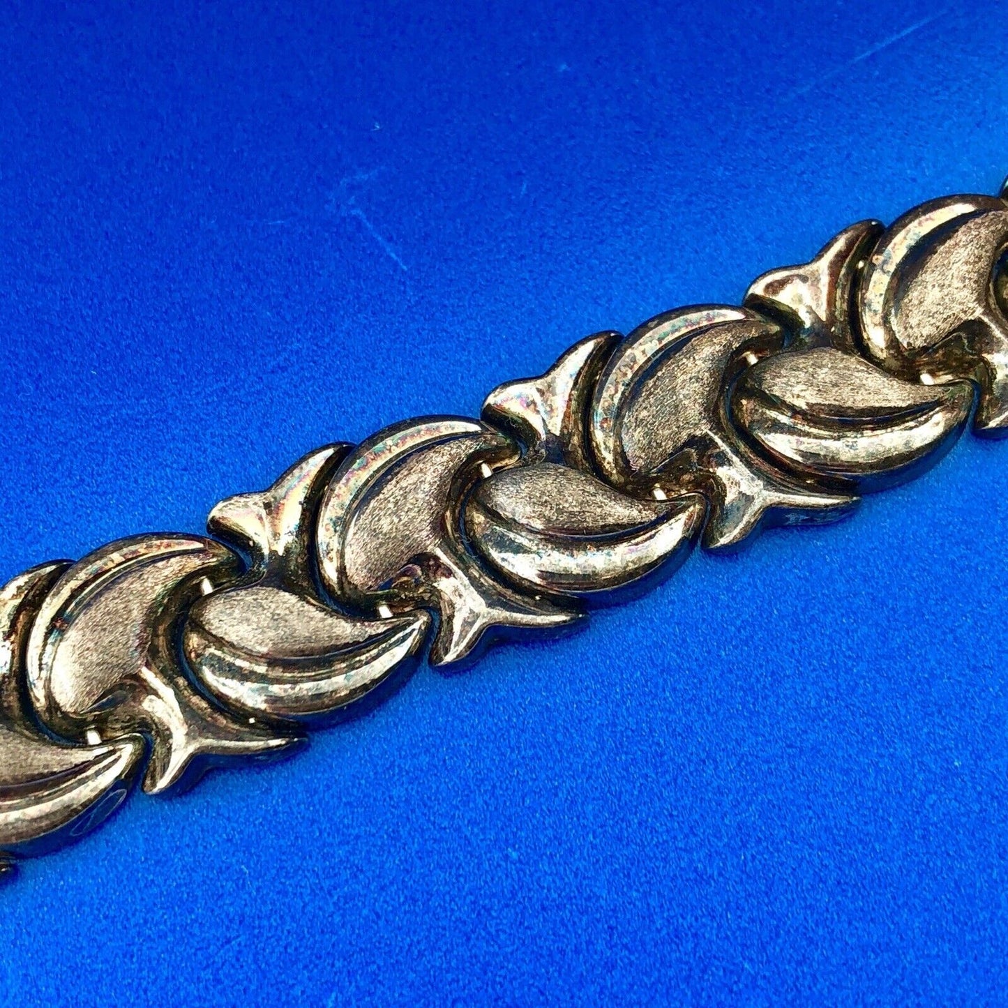 Atasay Kuyumculuk AK Turkey Sterling Silver 925 Florentine Polished Bracelet