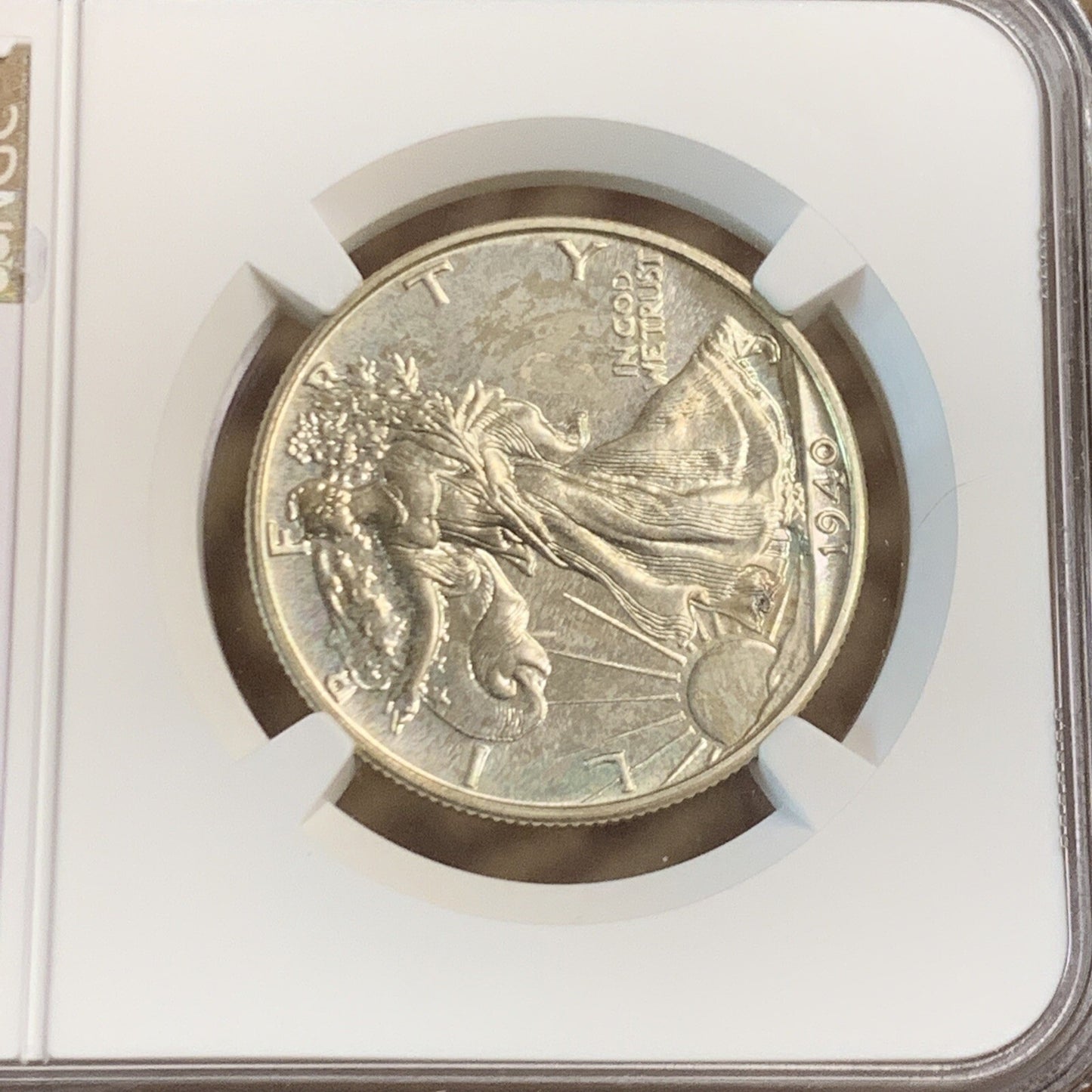 1940 P Proof Silver Walking Liberty Half Dollar High Grade Philadelphia NGC PF66